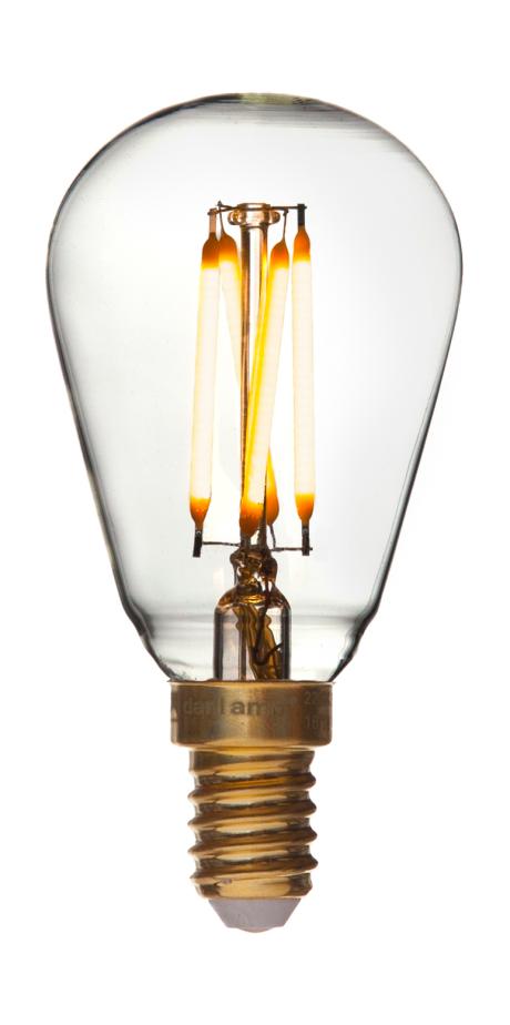 LED filament MINI EDISON - 240V / 2,5W E14 (2200K)