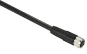 Følerkabel PUR M8 3-pin hun lige 10 meter XZCP0566L10