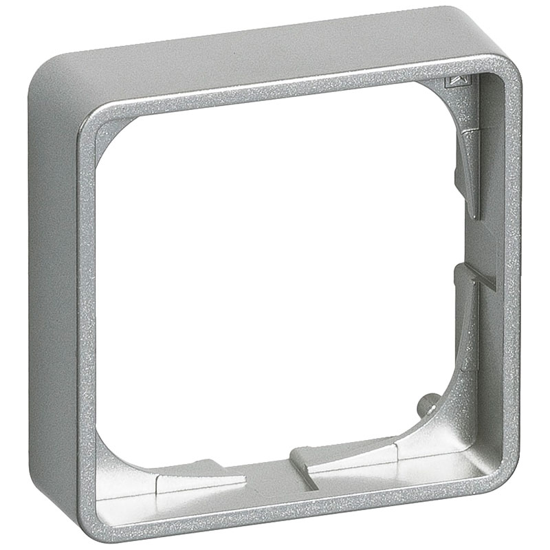LK Fuga ramme Baseline 50 1m 14mm høj - stålmetallic