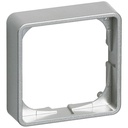 LK Fuga ramme Baseline 50 1m 14mm høj - stålmetallic