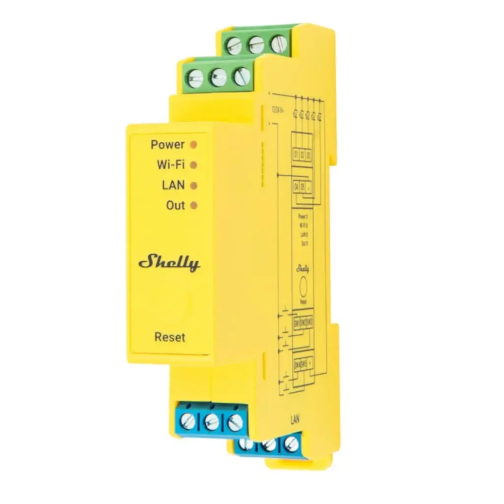 Shelly Pro RGBWW PM - WiFI 12/24V styring