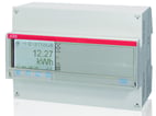 El-måler 3 faset direkte måling 80Amp med puls/alarm udgang A43 111-100 Stål
