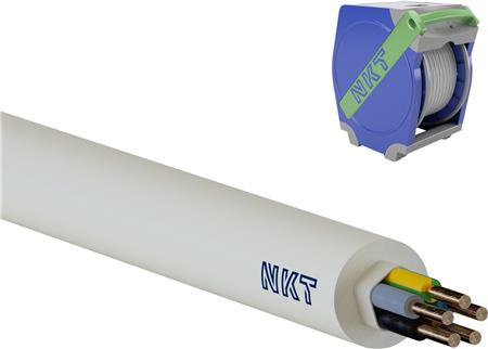 Installationskabel NOIKLX 90° Dca 5G1,5 Lysegrå QADDY 450