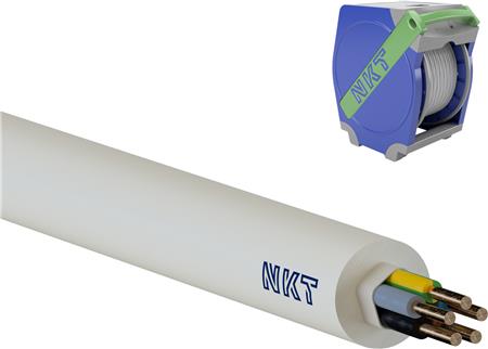 Installationskabel NOIKLX 90° Dca 5G2,5 Lysegrå QADDY 400