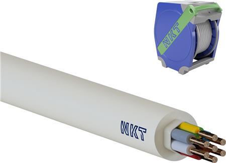 Installationskabel NOIKLX 90° Dca 7G1,5 Lysegrå QADDY 400