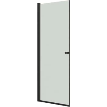 DANSANI Brusedør H:200*87-89 cm sort/klar