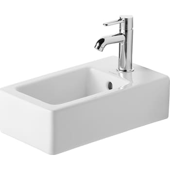 Vero vask 25 cm med hanehul