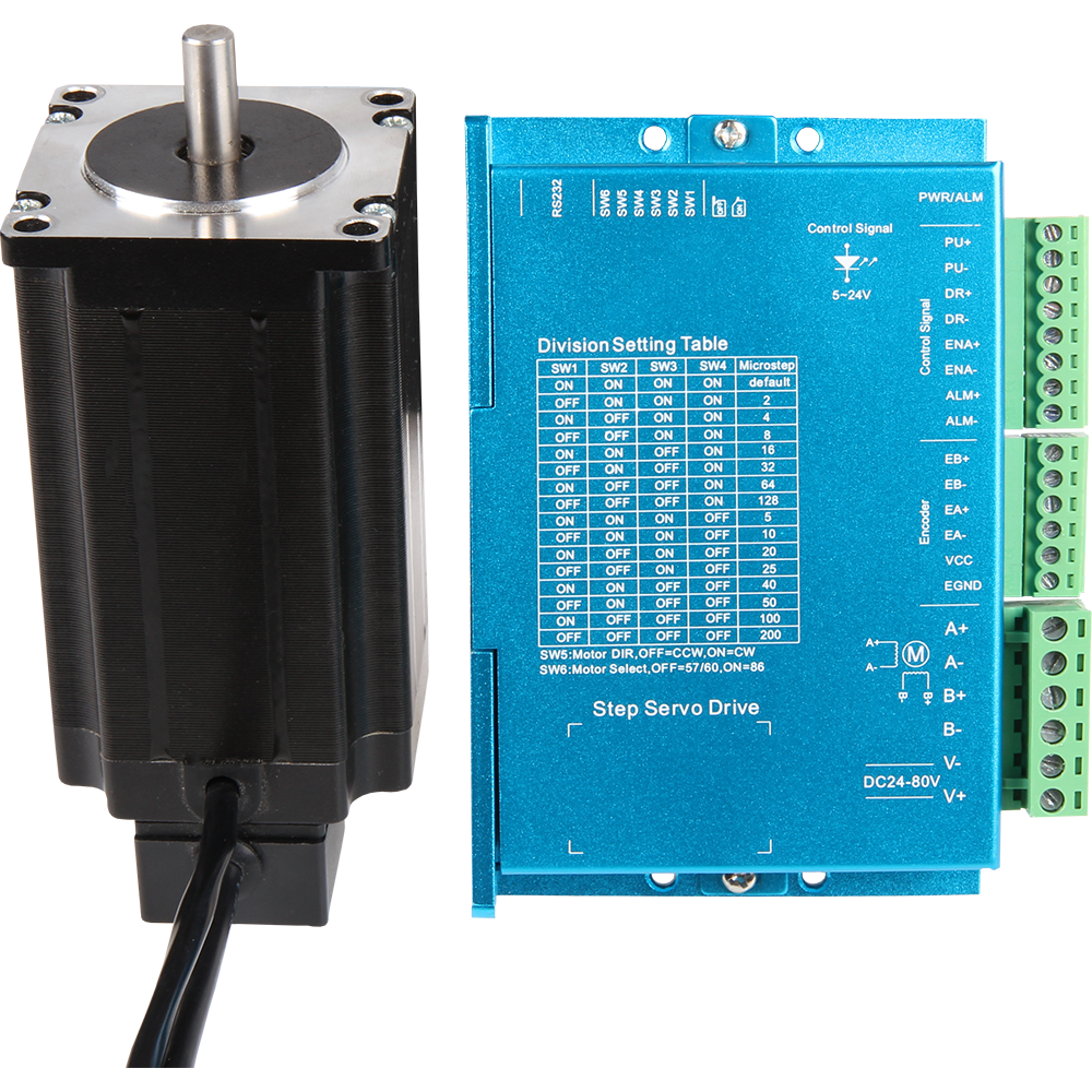Hybrid stepper motor NEMA23 - 3,15V / 4,2A, 3 Nm