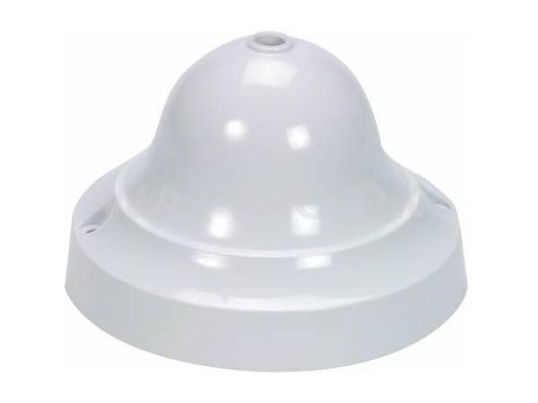 Loftsbaldakin - Ø110mm, Bakelit, Hvid