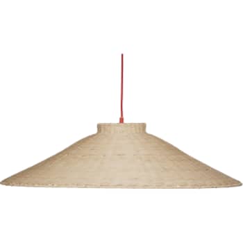 Hübsch chand loftlampe trapez natur