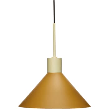 Hübsch crayon lampe ravfarve