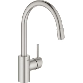 Grohe Concetto, Etgrebskøkkenbatteri, højt udløb, GROHE Zero