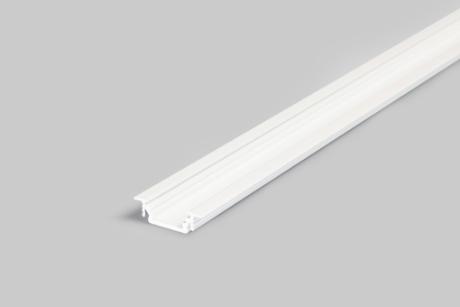 DIOFLEX alu profil GROOVE10 BC/UX 2m hvid