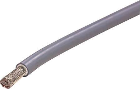 LEDNING TEXILINE HF90 D 25 MM² GRÅ