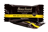 Chokolade Bouchard mørk 80% 5g flowpakket 1kg/pak
