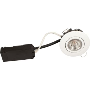 Luna Low profile Downlight ISO Mat Hvid 4000K 390lm 6,2W Dæmpbar IP44