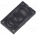 Miniature højttalerelement - 1W, 8ohm, 25x14x5,3mm (IP64)