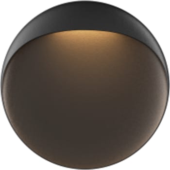 Flindt Wall Sort Texture Ø 200 LED 3000K 10W I PHase Dimming (Mains Dimm) 448 Lm