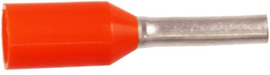 Isoleret terminalrør A0,5-10ET 0,5mm2 L10 Orange