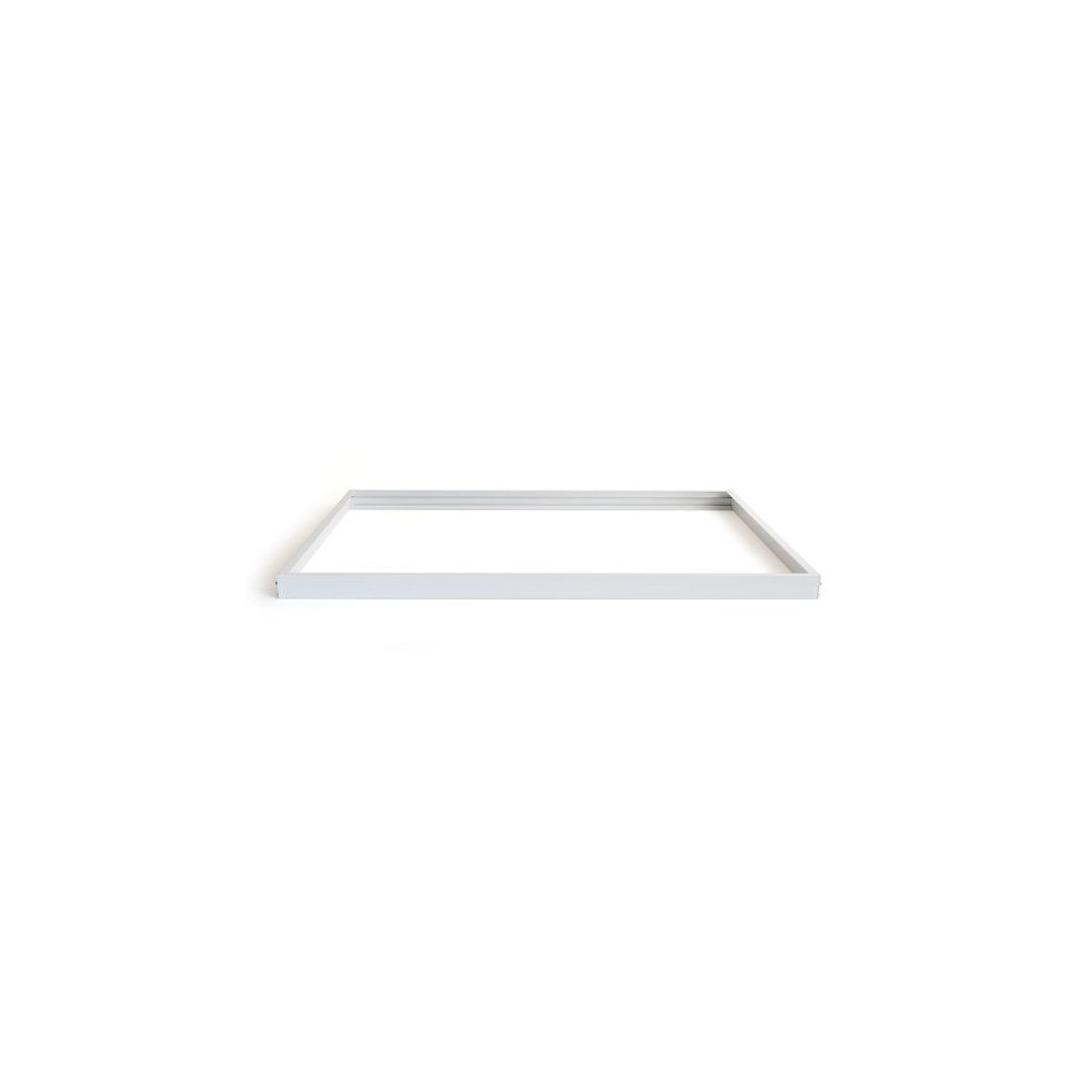 120x60 LED panel ramme - Enkel montering med skruer, hvid kant