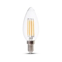 V-Tac 6W LED kertepære - Kultråd, E14 er allerede et passende produktnavn.