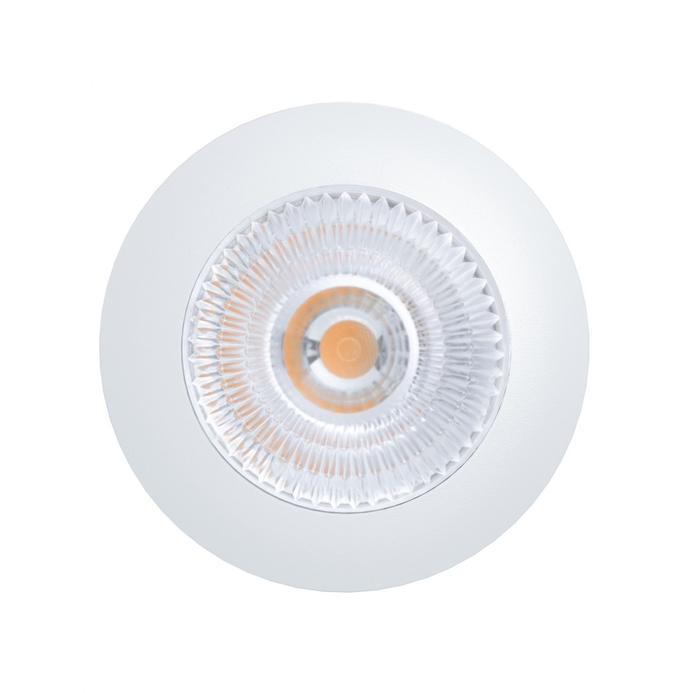 LEDlife Unni68 møbelspot - Ø5,6 cm hulstørrelse, Ø6,8 cm mål, RA95, mat hvid, 12V, 3W LED (erstatter 25W), 280lm, IP54