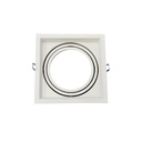 V-Tac Indbygningsspot - Hvid, 17,5 x 17,5 cm, G53 AR111
