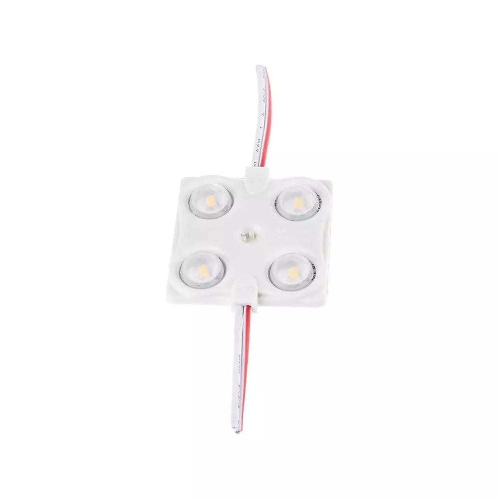 Vandtæt blå LED modul - 1,44W, IP68, Ideel til skilte og specialløsninger