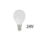 LEDlife 2W LED pære - P45, E14, 24V DC - Erstatter 20W, 160lm, RA80