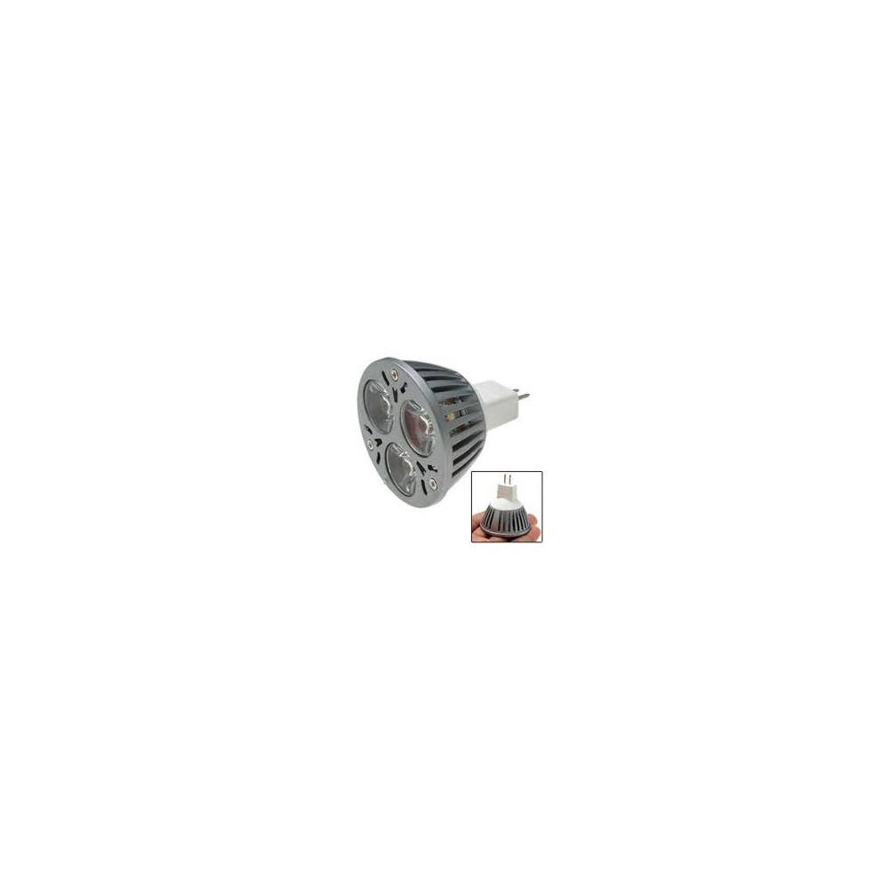 LEDlife TRI3 LED spotpære - 3W, dæmpbar, 12V, MR16 / GU5.3, erstatter 40W