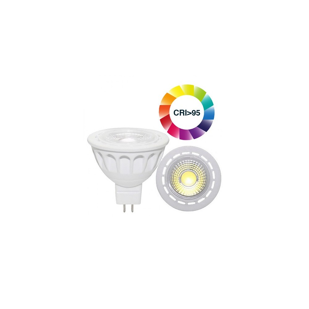 LEDlife LUX3 Dæmpbar LED spotpære - 3W, MR16 / GU5.3, 12V, erstatter 35W, RA 97, 280lm