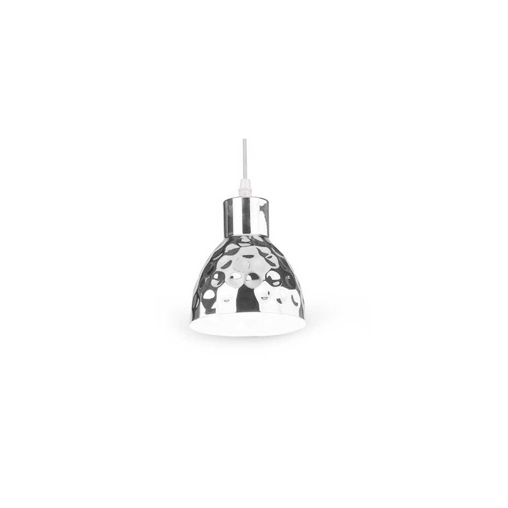 V-Tac Kobber Pendellampe - Krom, Ø15 cm, E27, Max. 60W (230V)