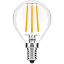 2W LED pære - G45, E14, 230V erstatning for 20W - 250lm, RA80