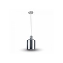 V-Tac krom pendellampe - Ø17 cm, E27, max 60W