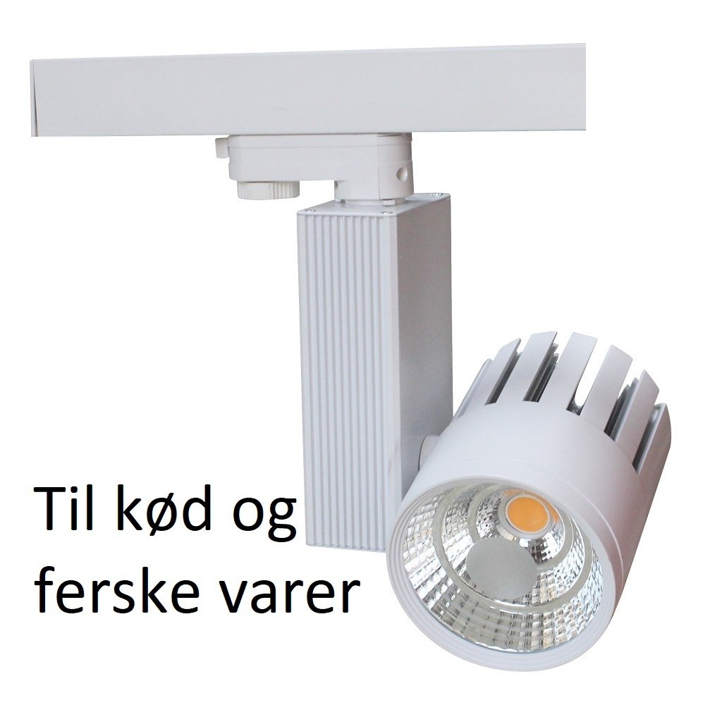 LEDlife skinnespot 30W til kød - 2700lm, 3-faset, erstatter 65W