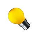 CARNI1.8 LED pære - 1,8W, gul, 230V, B22, erstatter 15W