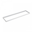 Påbygningsramme til bagbelyst panel - Hvid, 300x1200x70mm