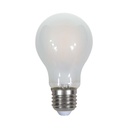 V-Tac 5W LED pære - Kultråd, matteret, A60, E27 (Erstatter 50W, 600lm, RA80)