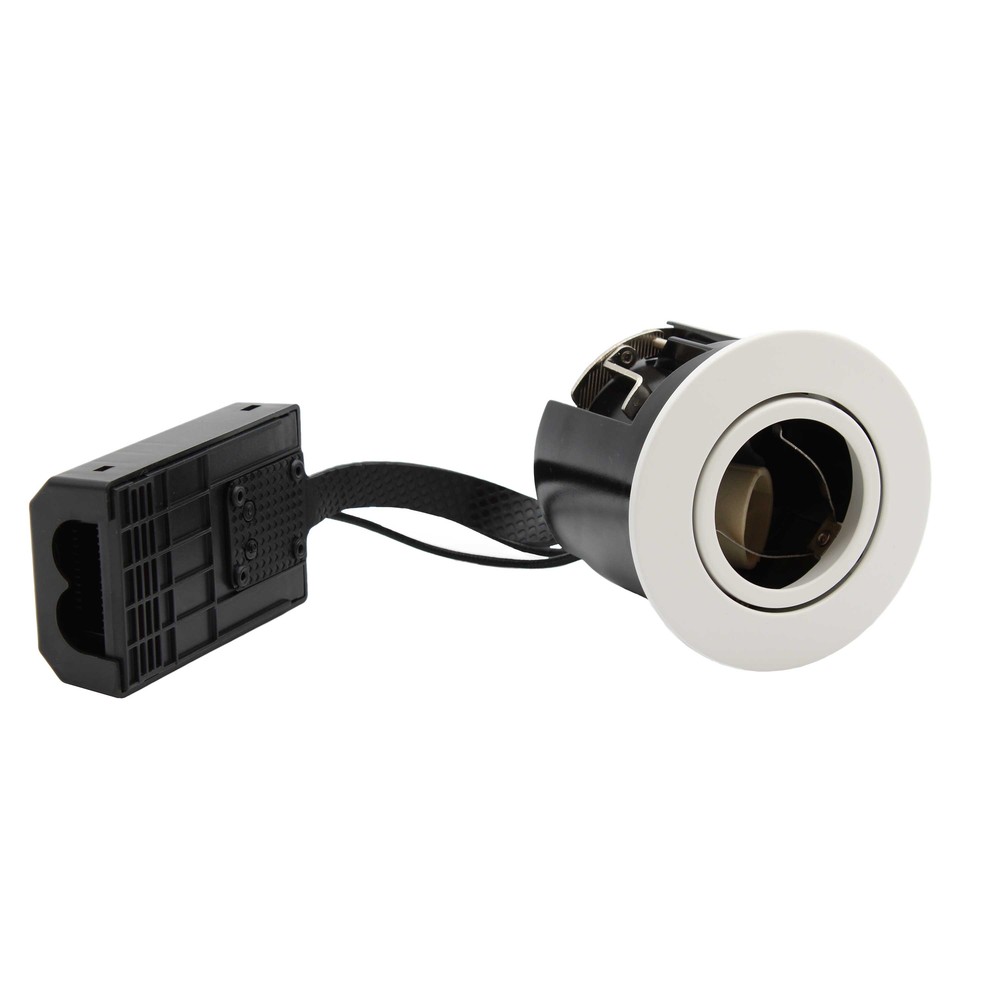 LEDlife indbygningspot Inno88 - GU10, mat hvid, IP44, godkendt i isolering (230V)