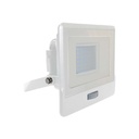 V-Tac 30W LED projektør med sensor, hvid - Samsung LED chip - 2340lm - IP65 - 5 års producentgaranti
