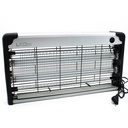 LEDlife insektlampe - 2x15W, indendørs, UV-lys, dækker 100m2, effekt 30W