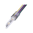 Fleksibel LED-stripsamler til løse ledninger - 12mm, RGB+CCT, IP20, 5V-24V
