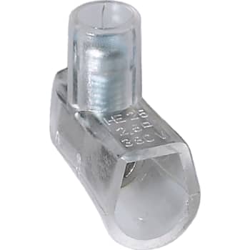 Samlemuffe enkelt 2,5mm2 klar lige kærv 100stk