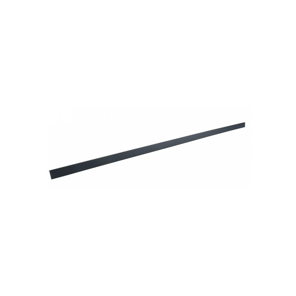 Sort Spectrum SHIFT cover til skinner, 1 meter