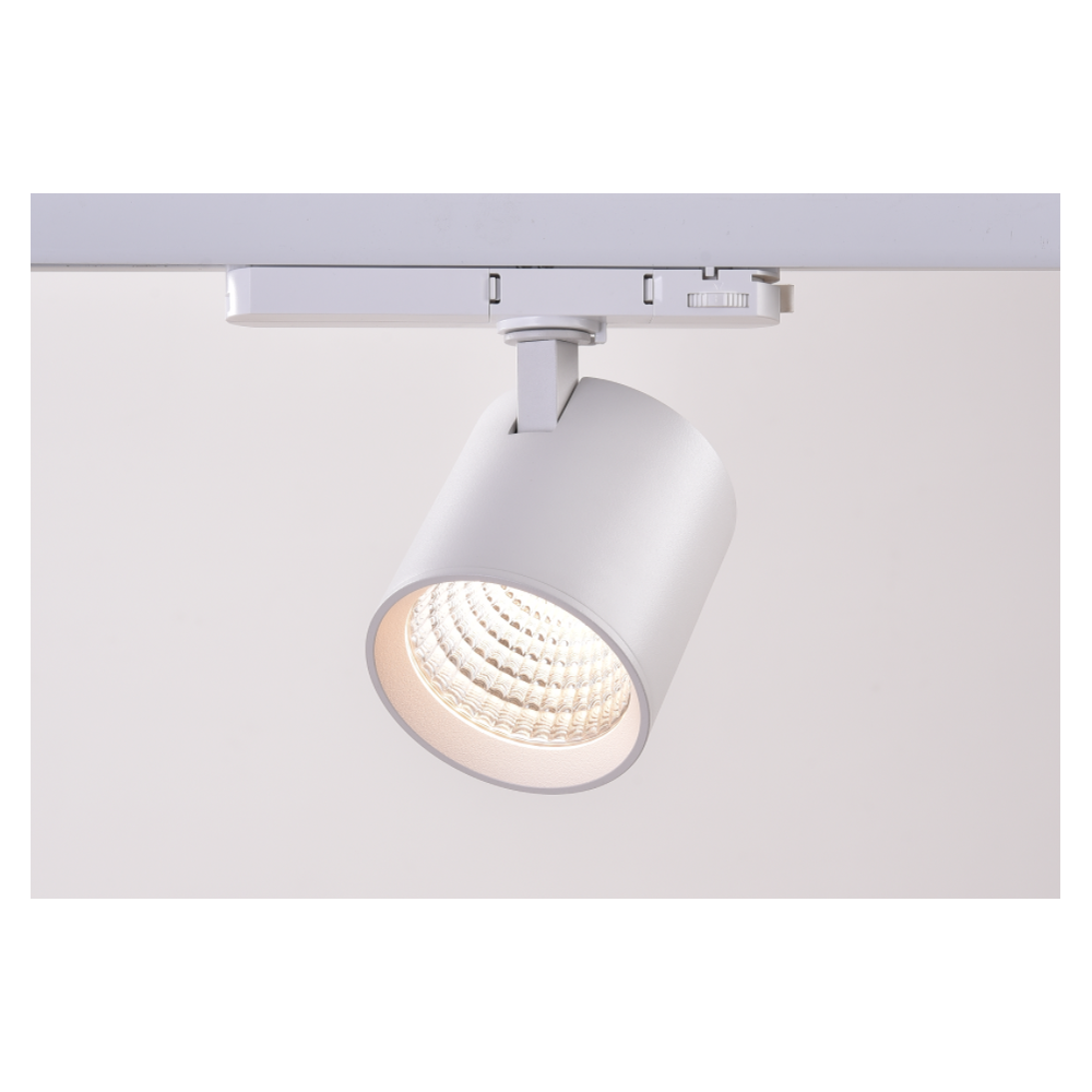LEDlife hvid skinnespot 30W - CASAMBI dæmpbar, RA90, 170lm/w, 3-faset, flicker free