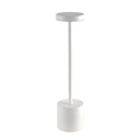 Opladelig LED bordlampe Inde/ude - Hvid, touch dæmpbar, CCT, IP54 udendørs (3W, 300lm, RA80)