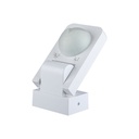 Hvid infrastruktur bevægelsessensor med IP65 beskyttelse (maks. 1000W LED)