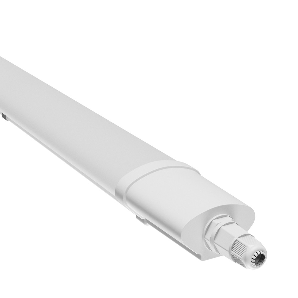LIMEA MINI II 45W Vandtæt LED Belysning 1500mm Neutral Hvid 230V 120° IP65 5400lm RA80 Hvid