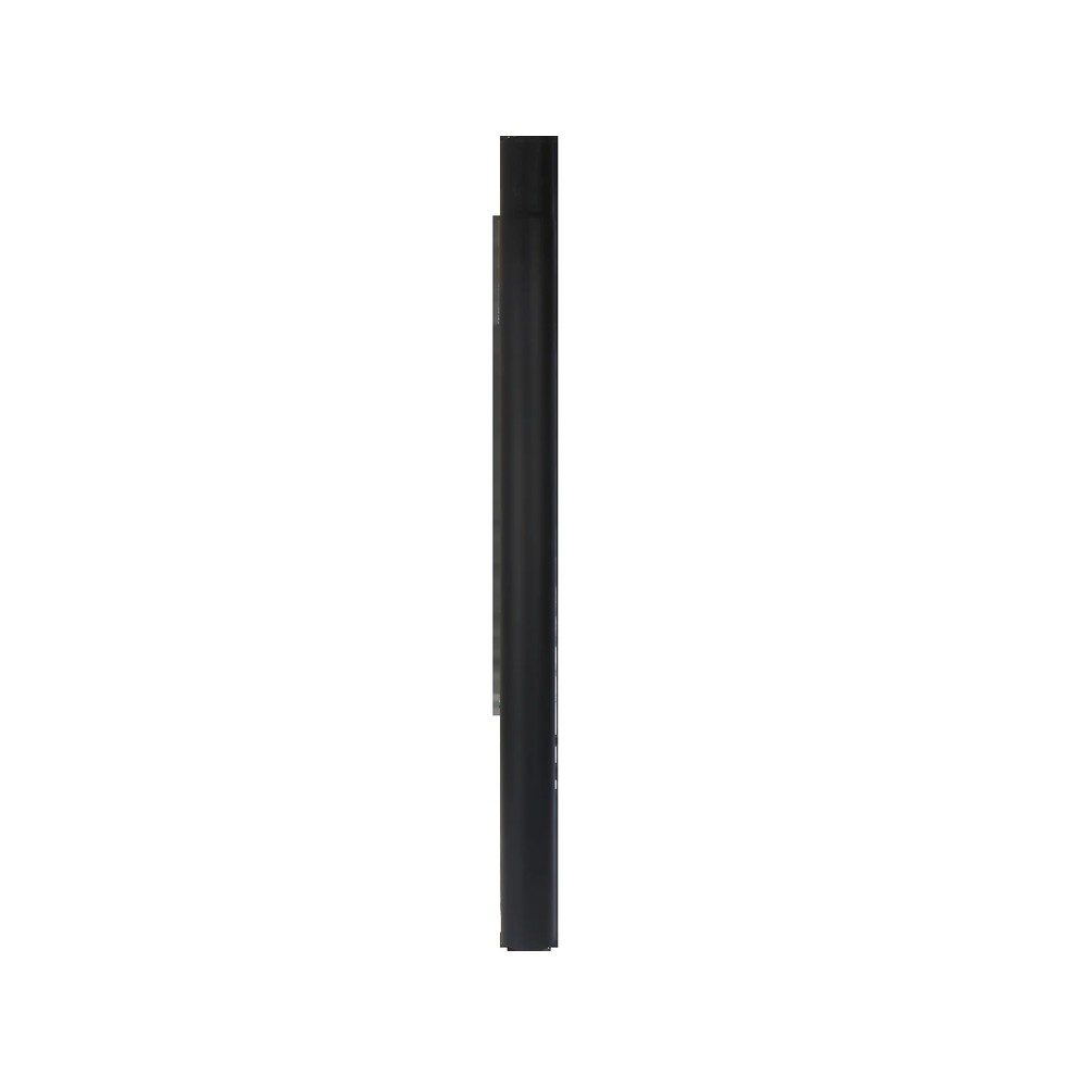 Lygtepæl forlængerstykke, Ø60mm, Sort - 1 meter