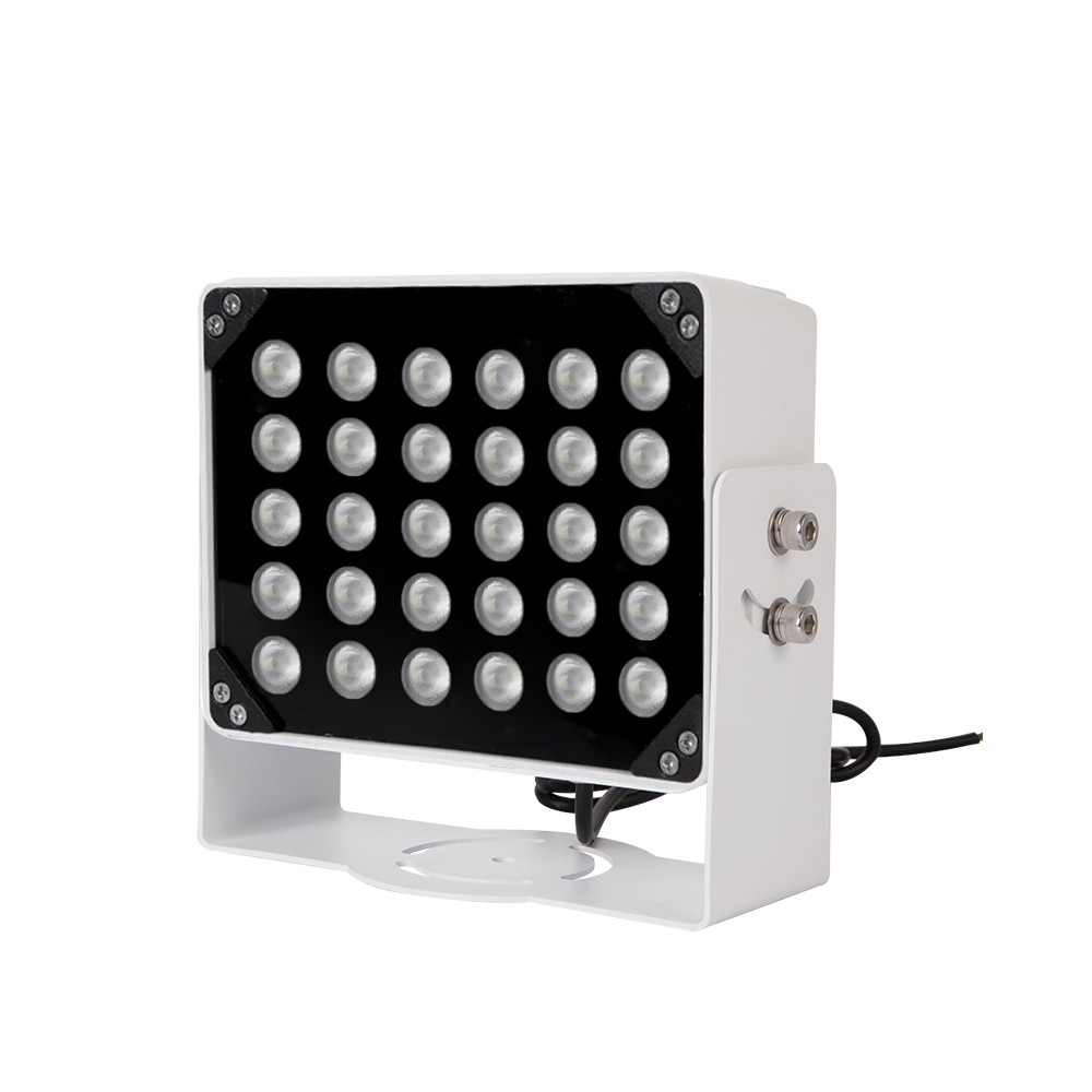 Infrarød 850nm LED projektør - 30W, IP65, 230V, Vandtæt, Til udendørs brug